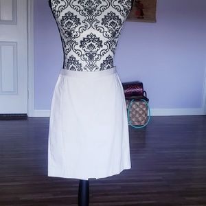Express White Skirt